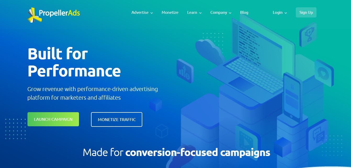 PropellerAds Review Scam Or Legit? Earn Money & Cryptocurrency Online